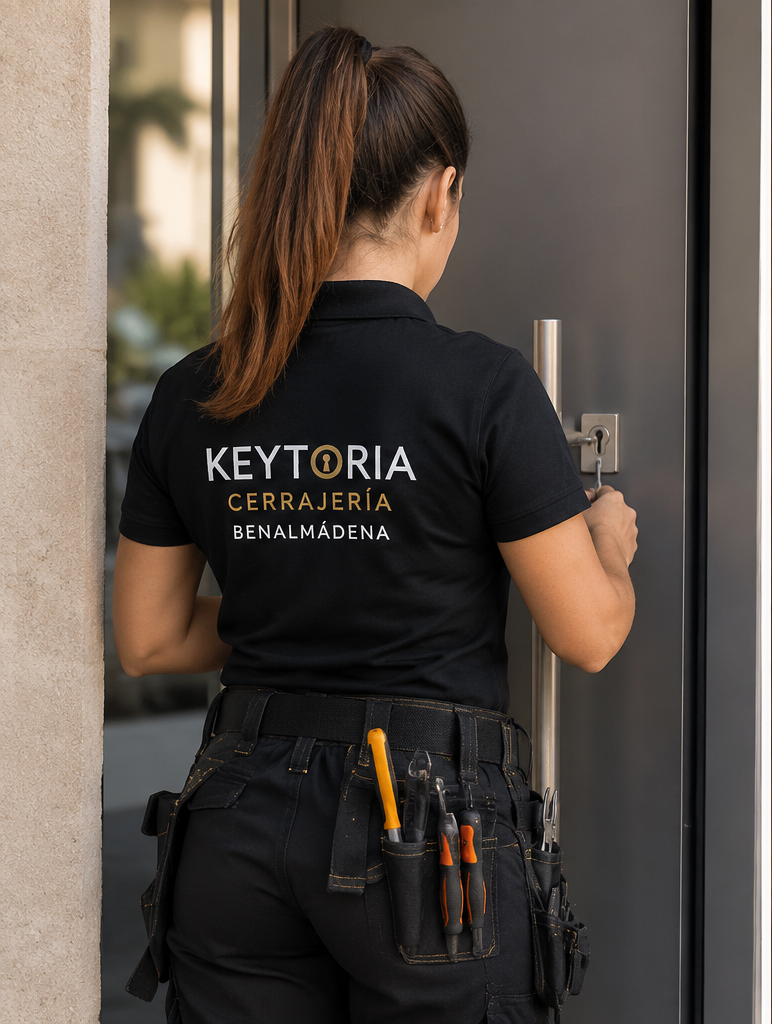 Victoria Castillo Ruiz, cerrajera profesional en Benalmádena y Arroyo de la Miel - Keytoria Cerrajería